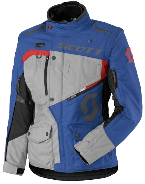 Scott Dualraid DP Damen Motorrad Textilhose 42 Grau//Blau